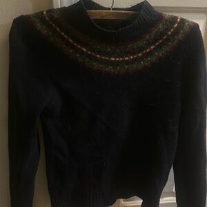 Ralph Lauren extra small sweater red and green trim on collar